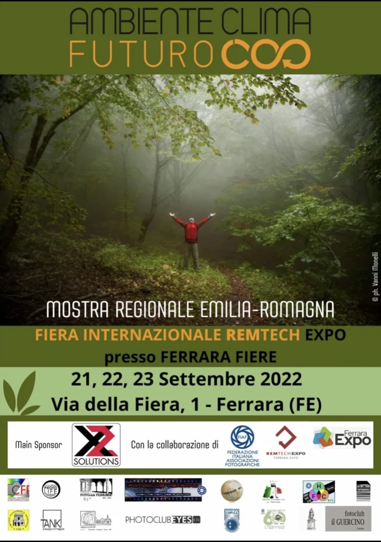 Sonia Rossi Fotografia digitale Locandina mostra Remtech Expo - Ferrara 2022